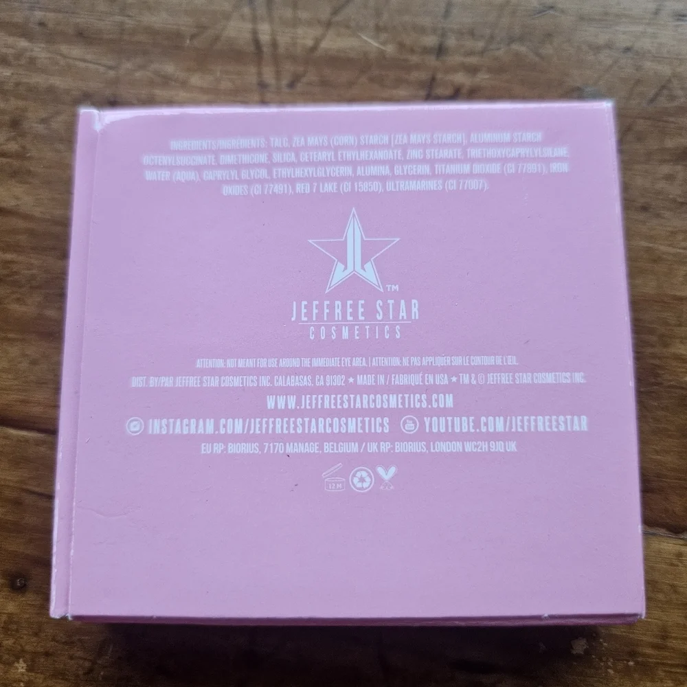 Jeffree Star Mohawk Pressed Pigment Set Of 3